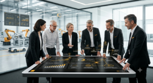 Manufacturing leaders selecting the best ERP solution for business growth and digital transformation