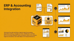 ERP accounting integration improving financial reporting and business visibility